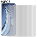 For Xiaomi Mi 10 / 10 Pro 50 PCS 3D Curved Silk-screen PET Full Coverage Protective Film(Transparent)