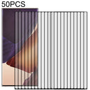For Samsung Galaxy Note20 Ultra 50 PCS 3D Curved Silk-screen PET Full Coverage Protective Film(Black)