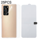 For Huawei P40 Pro 25 PCS Full Screen Protector Explosion-proof Hydrogel Back Film