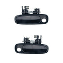 2 PCS Car Front Door Outside Handle 69220-02030+69210-02030 for Toyota Corolla 1998-2002