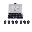 50 PCS Cage Nuts and Screw Cage Nuts M5 + Rack Screws M5x20