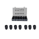 100 PCS Cage Nuts and Screw Cage Nuts M5 + Rack Screws M5x16