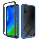 For Huawei P smart 2020 Shockproof Starry Sky PC + TPU Protective Case(Blue)