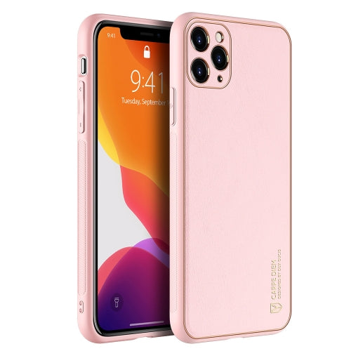 For iPhone 11 Pro DUX DUCIS YOLO Series PU + PC + TPU Protective Case(Pink)