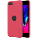 For iPhone 7 / 8 / SE 2020 NILLKIN Frosted Concave-convex Texture PC Case with Logo Cutout(Red)