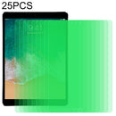 For iPad 10.2 25 PCS 9H 2.5D Eye Protection Green Light Explosion-proof Tempered Glass Film