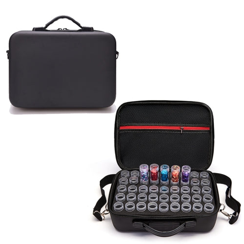 54 Bottles Diamond Painting Accessories Container Storage Bag Box Carry Case Diamond Embroidery Tools shoulderbag, Style:Contains 54 Small Bottles