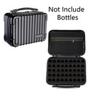 45 Slots Diamond Painting Accessories Diamond Embroidery Bead Storage Bottle Multi-function Handbag Tools Kits, Style:Without Bottle(Black)