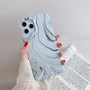 For iPhone 12 Pro Max Shining Marble Pattern Soft TPU Protective Case(White)