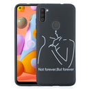 For Samsung Galaxy A11 Painted Pattern Soft TPU Case(Distance)