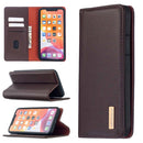 For iPhone 11 Pro Max 2 in 1 Detachable Magnetic Horizontal Flip Genuine Leather Case with Holder & Card Slots & Wallet(Dark Brown)