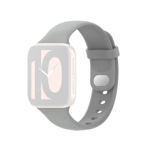 For OPPO Watch 41mm Replace Silicone Strap(Gray)
