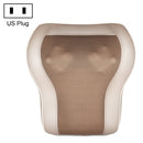 Multifunctional Mini Massage Pillow Neck and Shoulder Cervical Massager, Plug Type:US Plug(Gold)