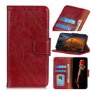 For Vivo Y50 Nappa Texture Horizontal Flip Leather Case with Holder & Card Slots & Wallet(Red)