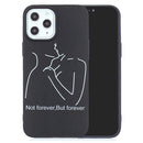 For iPhone 12 Pro Max Painted Pattern Soft TPU Case(Distance)