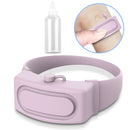 30ml Portable Silicone Liquid Soap Handwashing Fluid Split Bracelet(Purple)