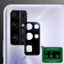 For Huawei Honor 30 Silk Screen Luminous Ring Back Camera Lens Film