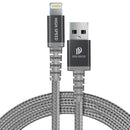 DUX DUCIS 2.4A 8 Pin MFI Charging Cable, Length: 1m(Grey)