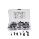 36 in 1 Stainless Steel Hole Tube Clips U-tube Clamp Connecting Ring Hose Clamp