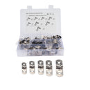 66 in 1 Stainless Steel Hole Tube Clips U-tube Clamp Connecting Ring Hose Clamp