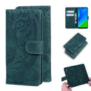 For Huawei P smart 2020 Tiger Embossing Pattern Horizontal Flip Leather Case with Holder & Card Slots & Wallet(Green)