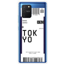 For Samsung Galaxy A91 Boarding Pass Series TPU Phone Protective Case(Tokyo)