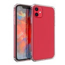For iPhone 11 Pro Max Straight Edge Square Corners Transparent TPU Soft Case