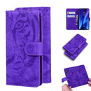 For Xiaomi Mi 9T / 9T Pro / Redmi K20 / K20 Pro Tiger Embossing Pattern Horizontal Flip Leather Case with Holder & Card Slots & Wallet(Purple)