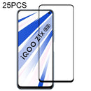 For Vivo IQOO Z1X 25 PCS Full Glue Full Screen Tempered Glass Film