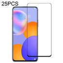 For Huawei Y9a 25 PCS Full Glue Full Screen Tempered Glass Film