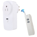 AK-DL220 220V Smart Wireless Remote Control Socket with Remote Control, Plug Type:US Plug