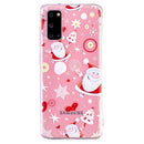For Samsung Galaxy S20+ Christmas Pattern TPU Protective Cas(Happy Santa Claus)