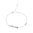 S925 Sterling Cat Butterfly Women Bracelet