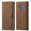 For Samsung Galaxy Note 9 Forwenw F1 Series Matte Strong Magnetism Horizontal Flip Leather Case with Holder & Card Slots & Wallet & Photo Frame(Brown)