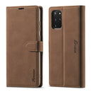 For Samsung Galaxy S20+ Forwenw F1 Series Matte Strong Magnetism Horizontal Flip Leather Case with Holder & Card Slots & Wallet & Photo Frame(Brown)