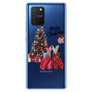 For Samsung Galaxy A91 / S10 Lite / M80s Christmas Series Clear TPU Protective Case(Christmas Pajamas)