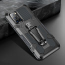 For Samsung Galaxy A71 Armor Warrior Shockproof PC + TPU Protective Case(Grey)