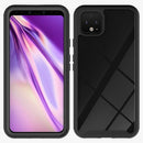 For Google Pixel 4 XL Starry Sky Solid Color Series Shockproof PC + TPU Protective Case(Black)