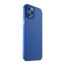 TOTUDESIGN Soft Fiber Series Shockproof PP Protective Case For iPhone 12 Pro Max(Transparent Blue)
