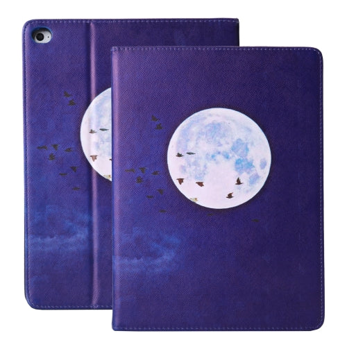 For iPad mini 2019 / 4 Cross Texture Horizontal Flip PU Leather Case with Holder & Sleep / Wake-up Function(Night Wild Goose)