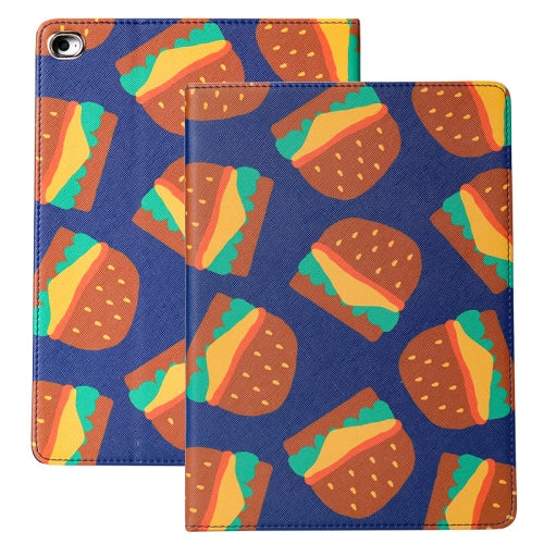 Horizontal Flip Leather Case with Holder & Sleep / Wake-up Function For iPad 9.7 (2018) & (2017)(Hamburger)