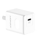 MOMAX UM15 PD 20W Single Port Quick Charging Travel Charger Power Adapter(White)