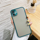 Electroplating All-Inclusive Pure TPU Protective Case with Metal Lens Cover For iPhone 11(Dark Green Gray)