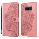 For Samsung Galaxy S8+ Peacock Embossed Pattern Horizontal Flip Leather Case with Holder & Card Slots & Wallet & Lanyard(Pink)