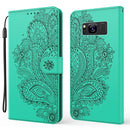 For Samsung Galaxy S8+ Peacock Embossed Pattern Horizontal Flip Leather Case with Holder & Card Slots & Wallet & Lanyard(Green)