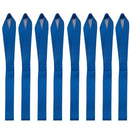 8 PCS ATV Hook Belt Motorcycle Tie Down Straps, Length:32cm(Blue)