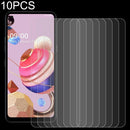 For LG K51S 10 PCS 0.26mm 9H 2.5D Tempered Glass Film