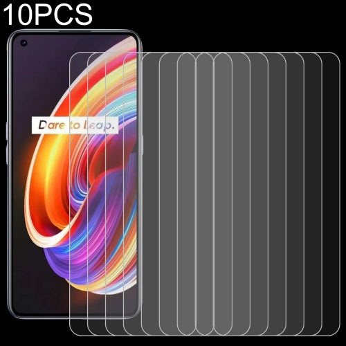 10 PCS For OPPO Realme X7 Pro 0.26mm 9H 2.5D Tempered Glass Film