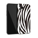 Precision Hole Shockproof Protective Case For iPhone 12 Pro Max(Zebra)