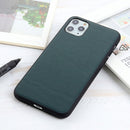Lambskin Texture Protective Case For iPhone 12 Pro Max(Green)